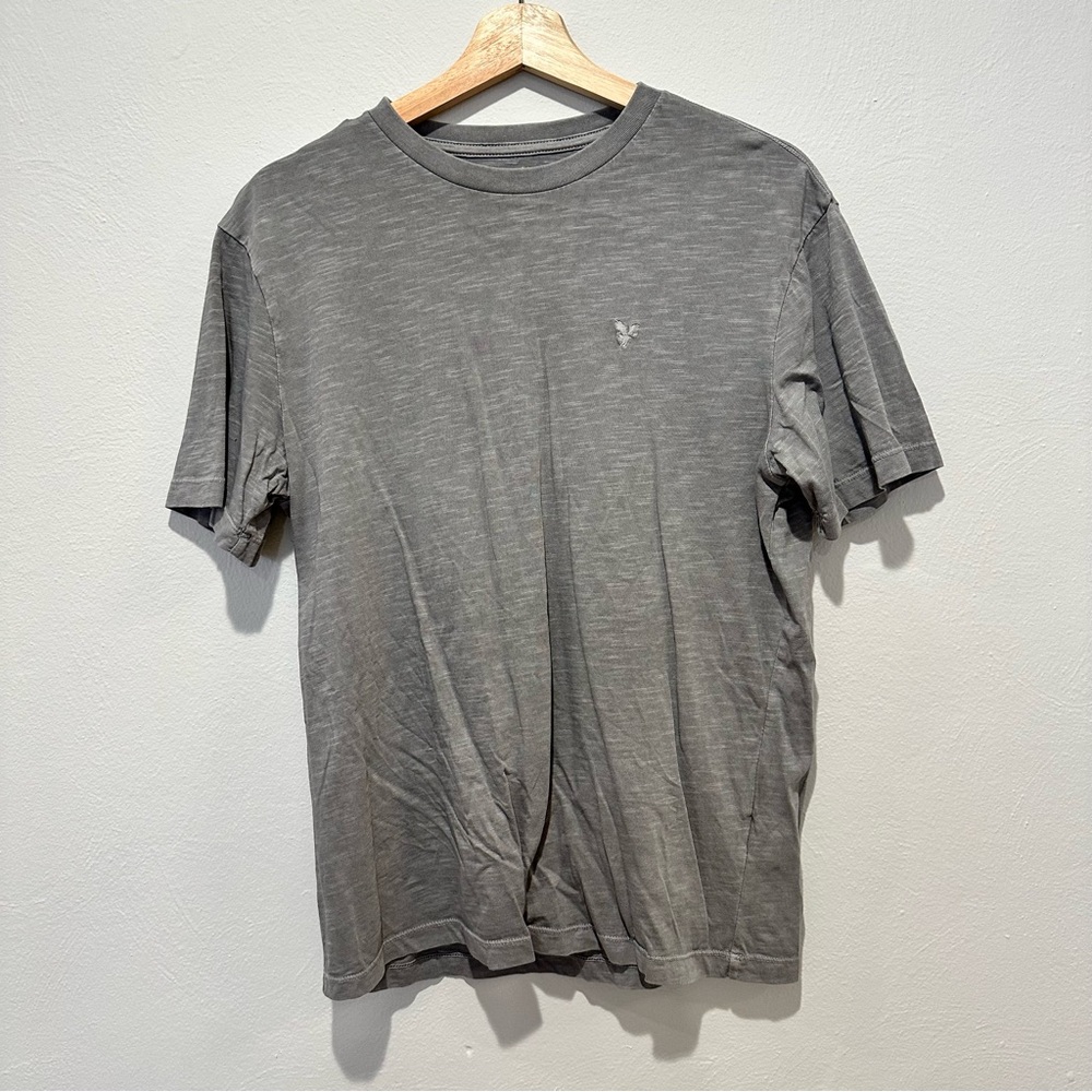 American Eagle Outfitters Slub Charcoal Gray Men's Tee